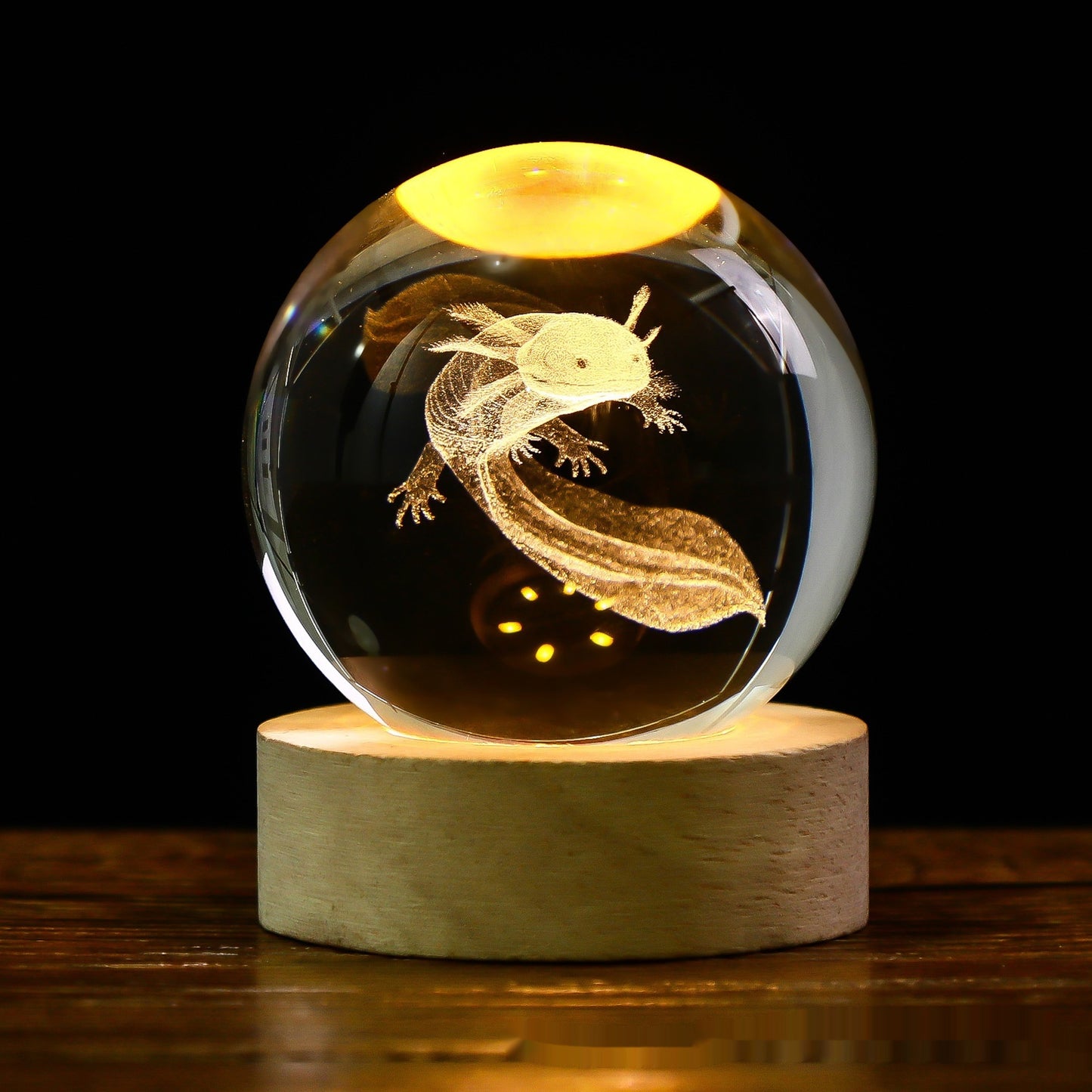 Starry Sky Moon Crystal Ball Night Light