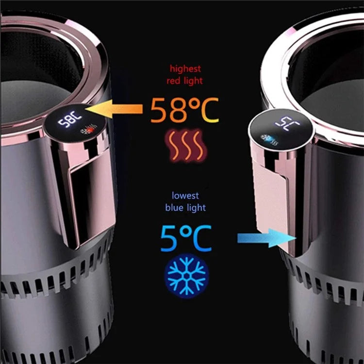 Car Smart Hot and Cold Cup with digital display