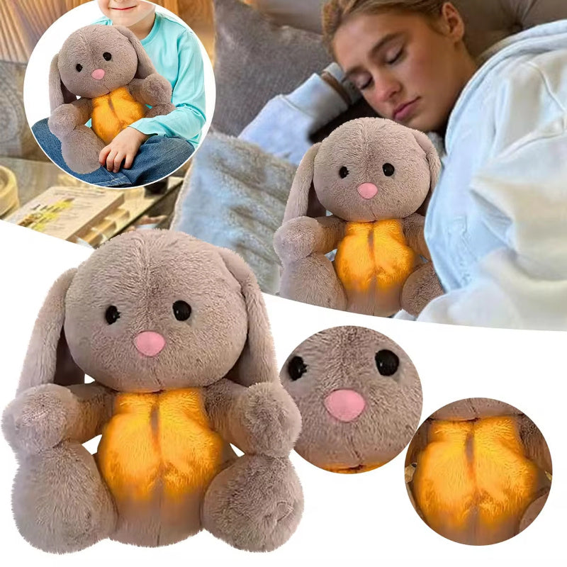 Breathing Rabbit Plush Toy - Anxiety Relief & Soothing Comfort